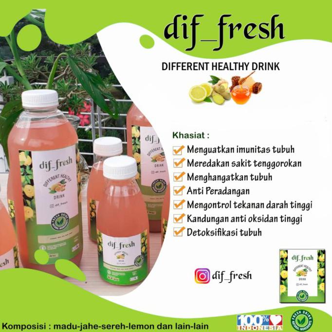 

Promo Awal tahun Minuman Herbal Jahe Merah dif_fresh Big Sale