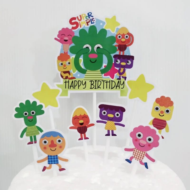 

CAKE TOPPER SUPER SIMPLE SONG