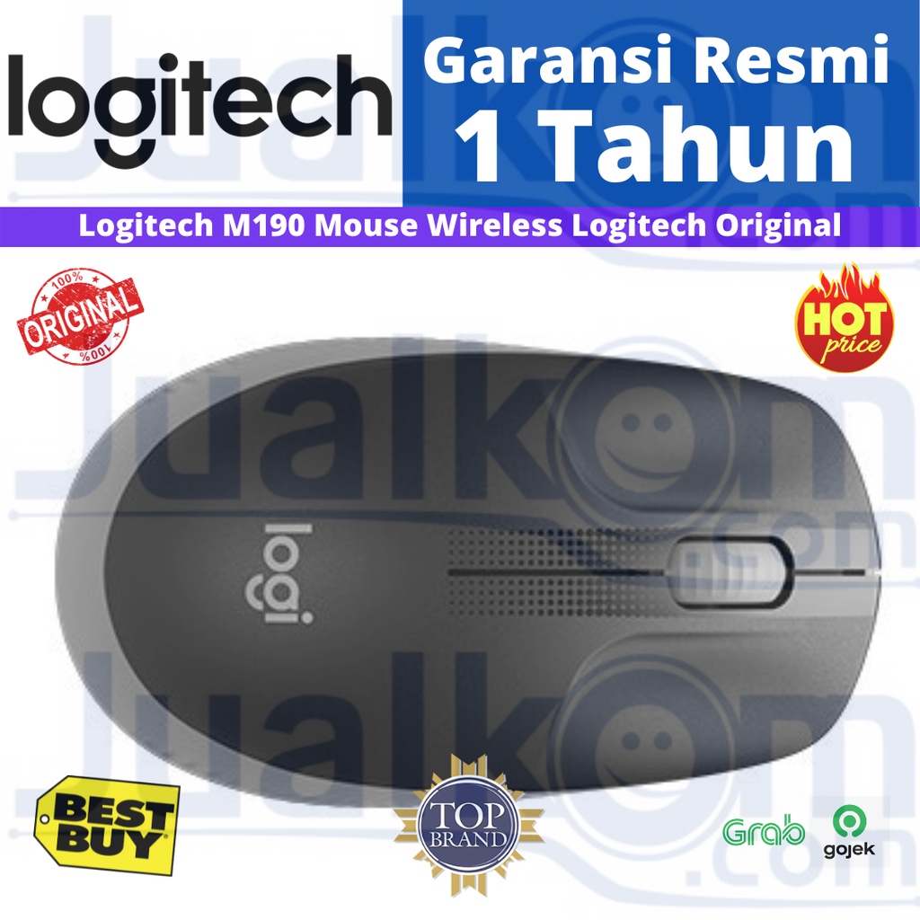 Logitech M190 Mouse Wireless Logitech M 190 Original