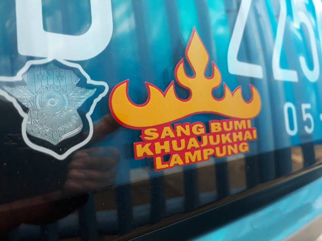 Sticker Stiker Motor Logo Lampung Shopee Indonesia