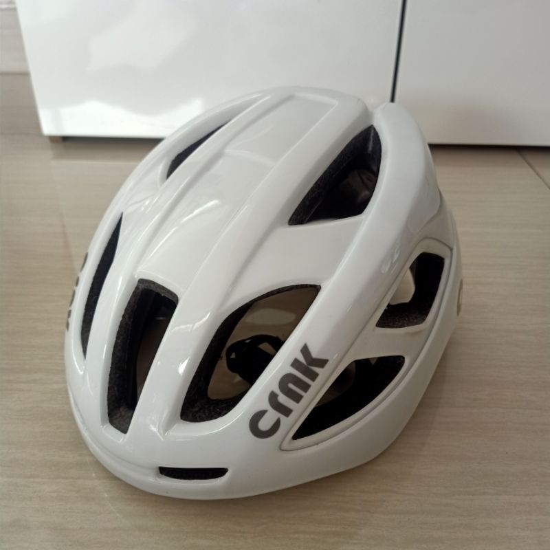 Ori CRNK Helm Helmet Sepeda Veloce White size L BUKAN Pmt Kask Giro Poc