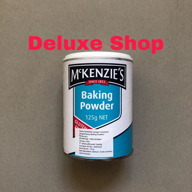 Mckenzie’s Baking Powder 125g