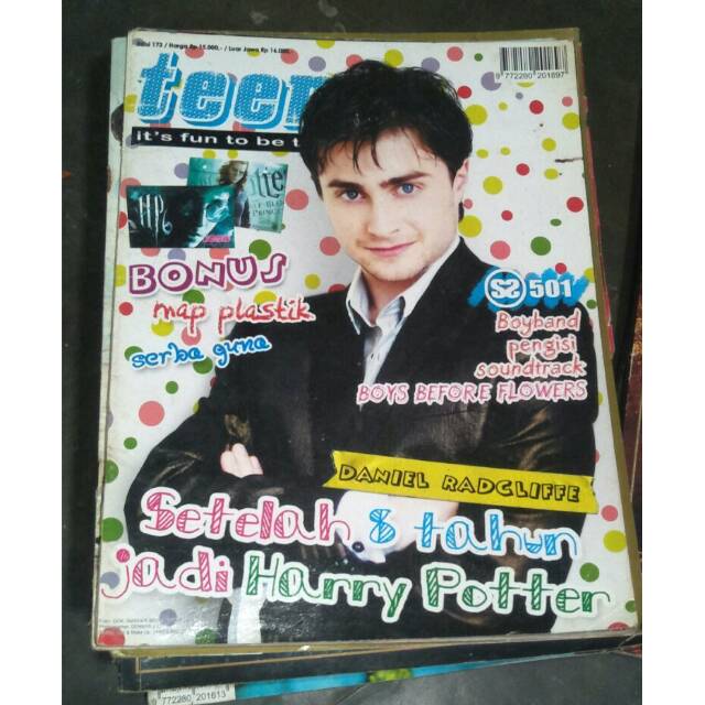 Tabloid Teen edisi Harry Potter