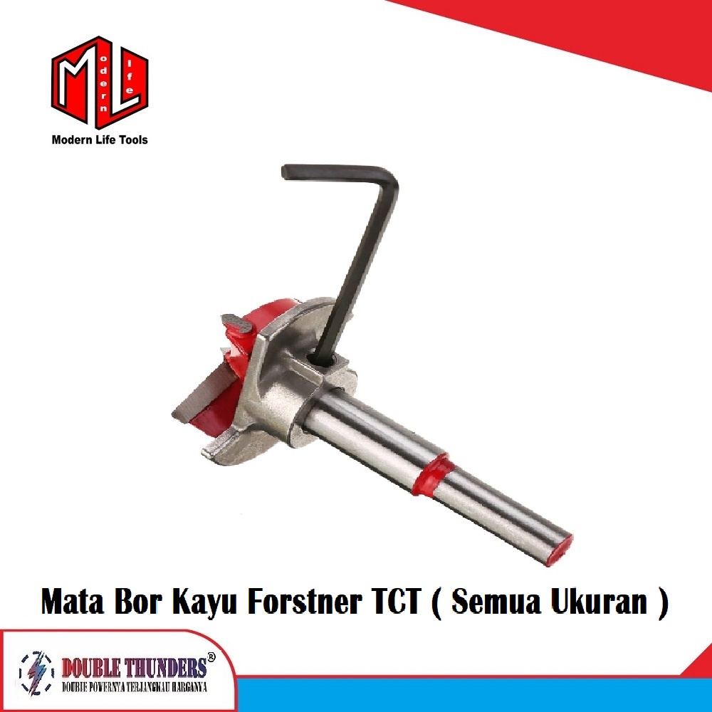 Mata Bor Engsel Hinge Boring Drill Forstener Bit TCT ( 16mm Sampai 55mm )