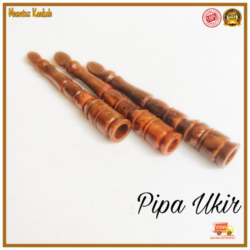 Pipa kokka kaukah ukir catur original kaoka kaokah koka kauka