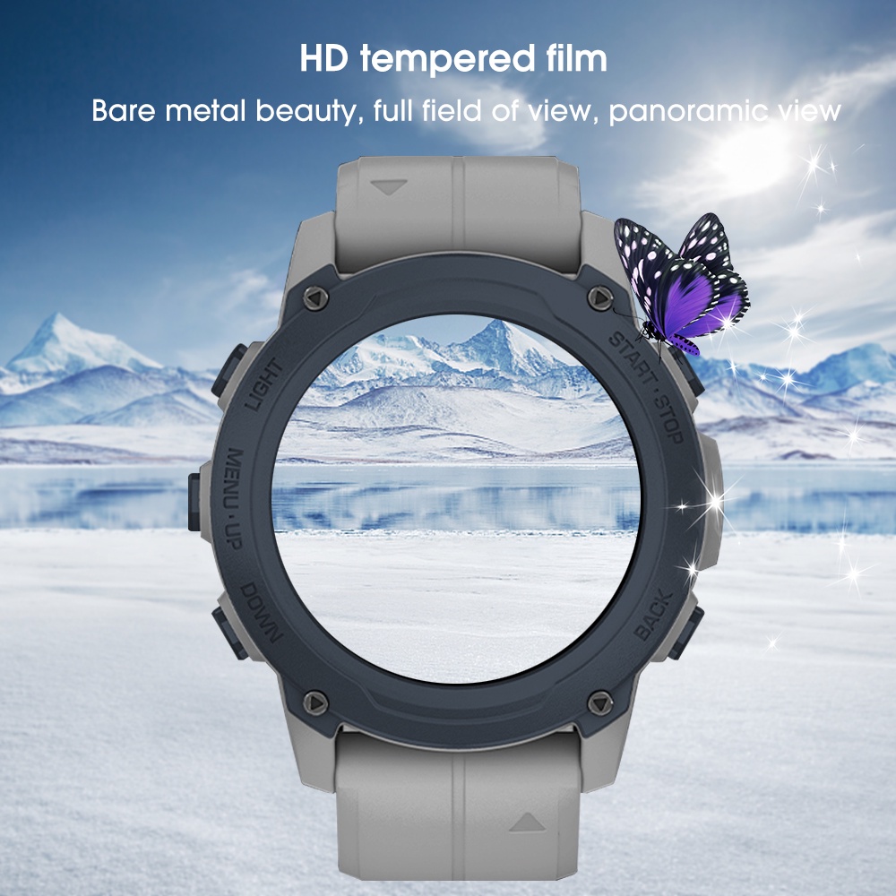 Untuk Garmin Descent G1 Watch Film 9H Premium HD Bening Pelindung Layar Film Aksesoris Smart Watch Film Depan Tempered Glass