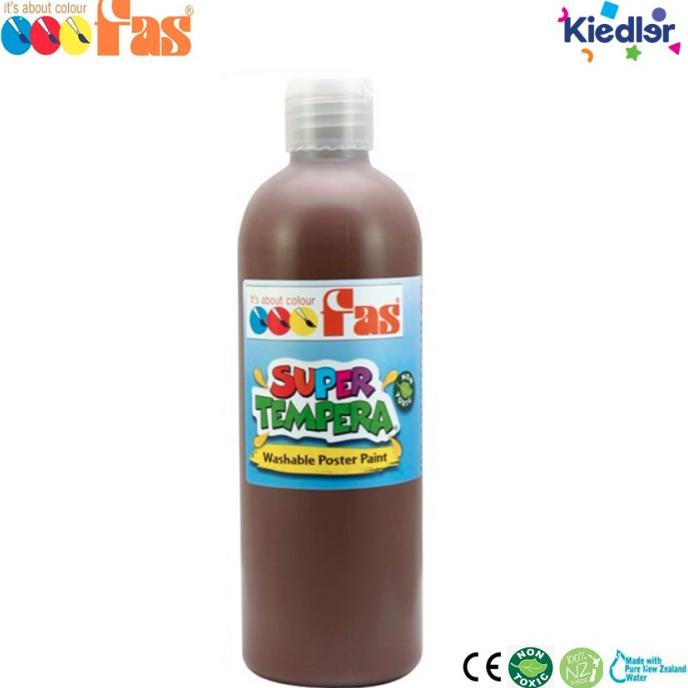 

[COD] FAS - Super Tempera Washable Poster Paint 500ml Cat Air Anak Painting KOMPLIT Kode 1312
