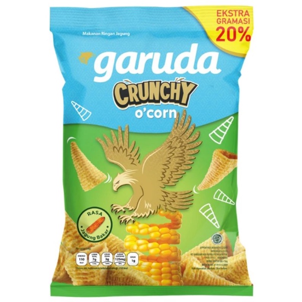 

Garuda Crunchy O Corn Roasted Jagung Bakar 84Gr