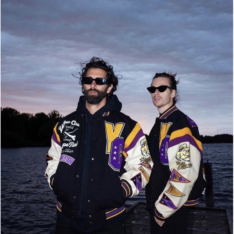 Rawtype riot x Yellow Claw Varsity Jacket