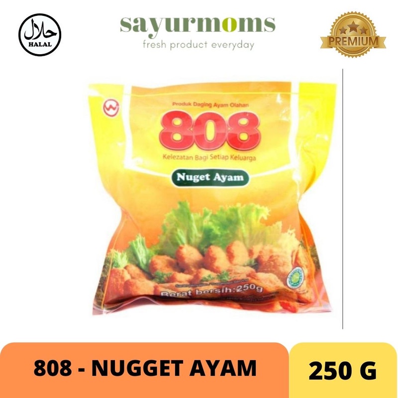 Nugget Ayam - Merk 808, 250 gr
