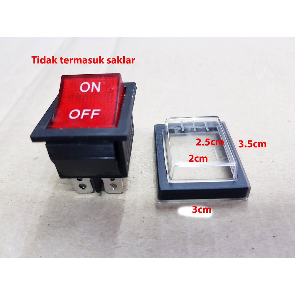 

kondom - Cover Saklar Kotak besar 3cm kali 3.5cm