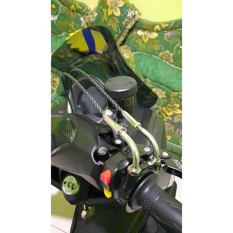 BIG SALE Gas Spontan Domino plus Holder Saklar Switch Kanan 2 Tombol PCX Nmax Aerox ADV 150 dll