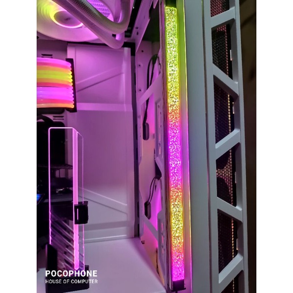 strip led rgb lightning cpu komputer 3 pin male dan 4 pin female