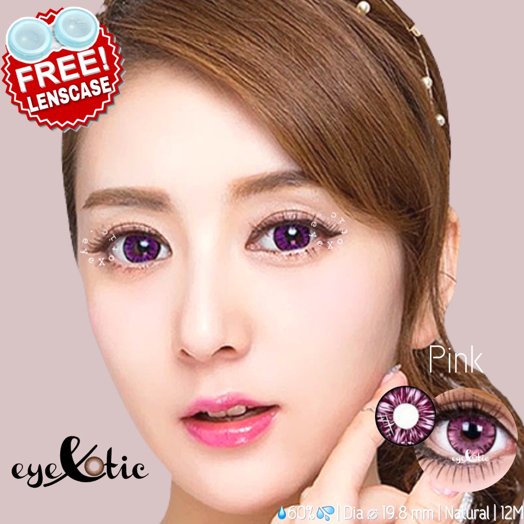 Softlens Baby Color Candy Rainbow Red - Soflens COD Tangerang by Eyexotic - Red Terang bisa Minus