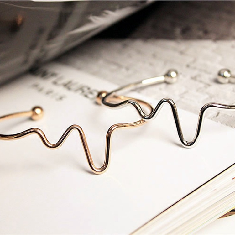 925 Perak gelang untuk wanita Perhiasan Fashion kepribadian sederhana SZ064