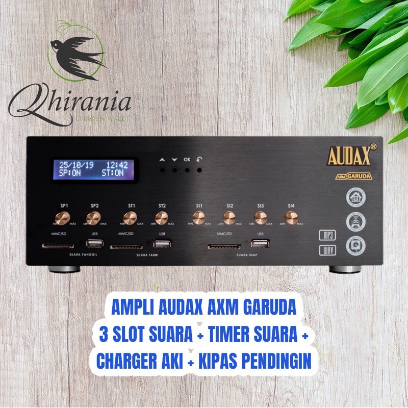 PROMO MURAH AMPLI AUDAX AXM GARUDA MESIN PANGGIL WALET 3 SUARA WALET