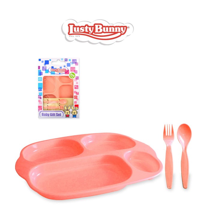 Morinz Lusty Bunny LB-1383 Baby Gift Set Tempat Makan Bayi Set