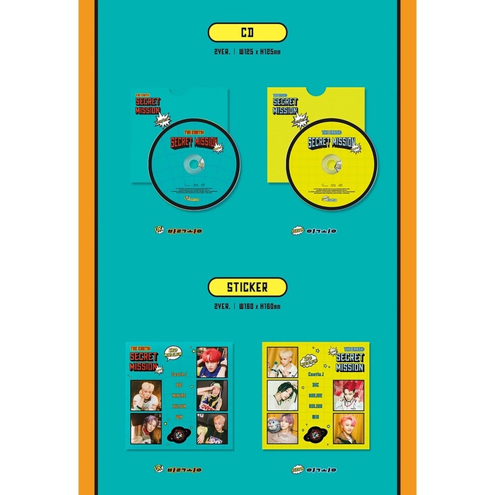 MCND - 3rd Mini Album THE EARTH : SECRET MISSION Chapter.1