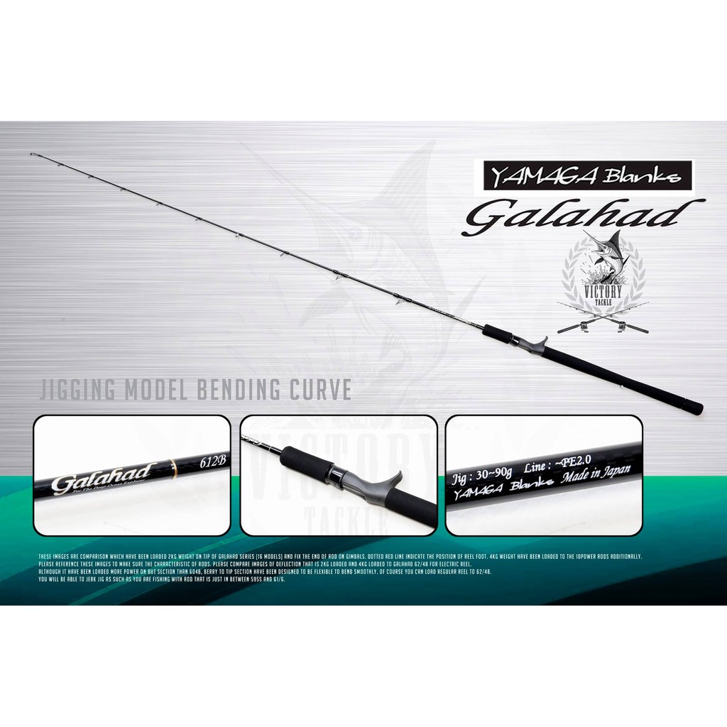 JORAN PANCING | YAMAGA BLANKS GALAHAD 612B BAIT MODEL JIGGING