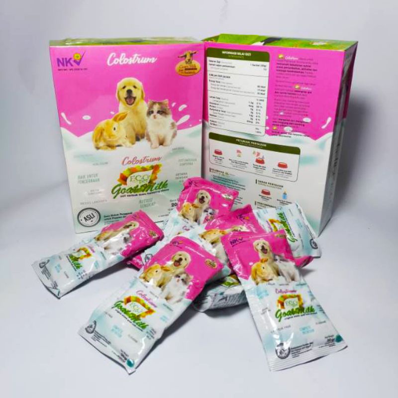 SUSU ECO PET COLOSTRUM 1 BOK GOAT MILK