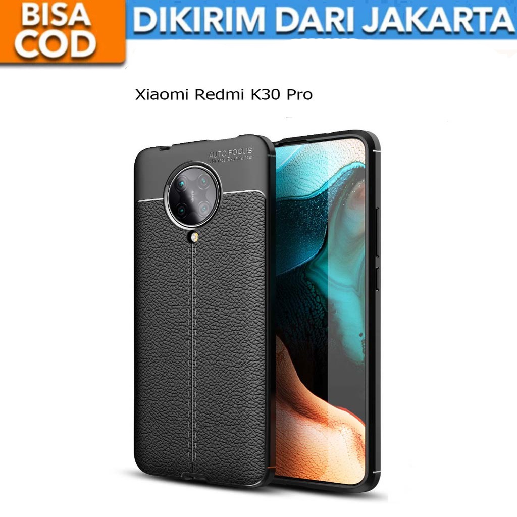 Case Auto Focus Xiaomi Redmi K30 Pro Leather Experience SoftCase Slim Ultimate / Casing Kulit