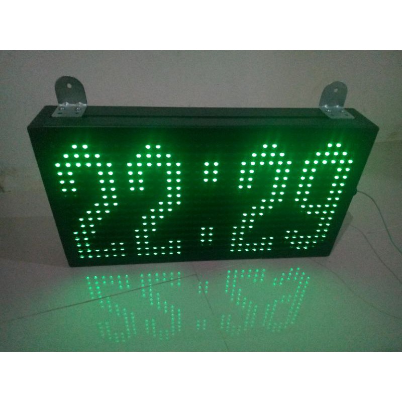 JAM SHOLAT DIGITAL FULLBOX Wi-Fi - Auto On Off Ampli - Mp3 Bunyi Adzan - Lonceng Jam Bel ding dong -