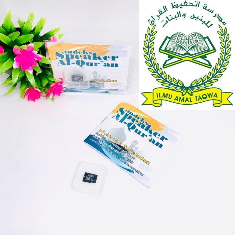 MEMORY ALQURAN KUMPULAN DOA DOA MICRO SD 16GB dan 32GB RHIMOA ORIGINAL KUALITAS SUARA HD 30JUZ