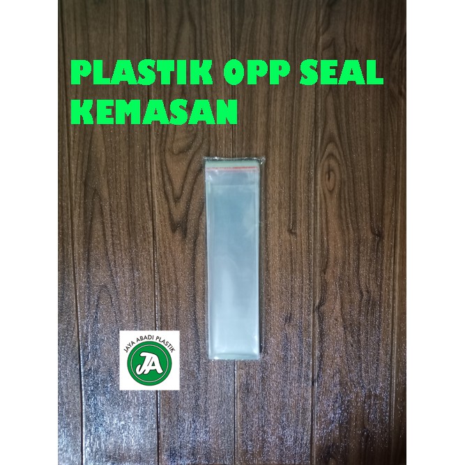 

7 X 25 Cm Plastik OPP Ekonomis Lem/Seal 23 Micron Isi 100 LBR