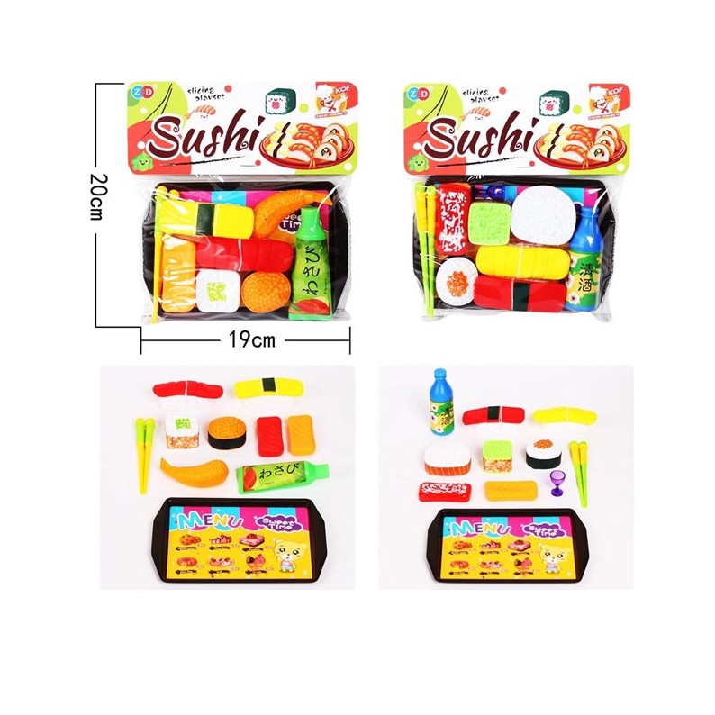 

2 MIXED SUSHI TOY