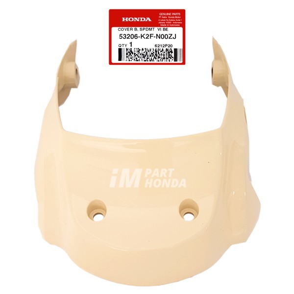 Cover B Batok Bawah SpeedoMeter Scoopy K2F Cream Krem 53206-K2F-N00ZJ