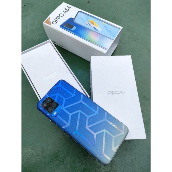 Oppo A54 ram 4/64 GB fullset ori nominus