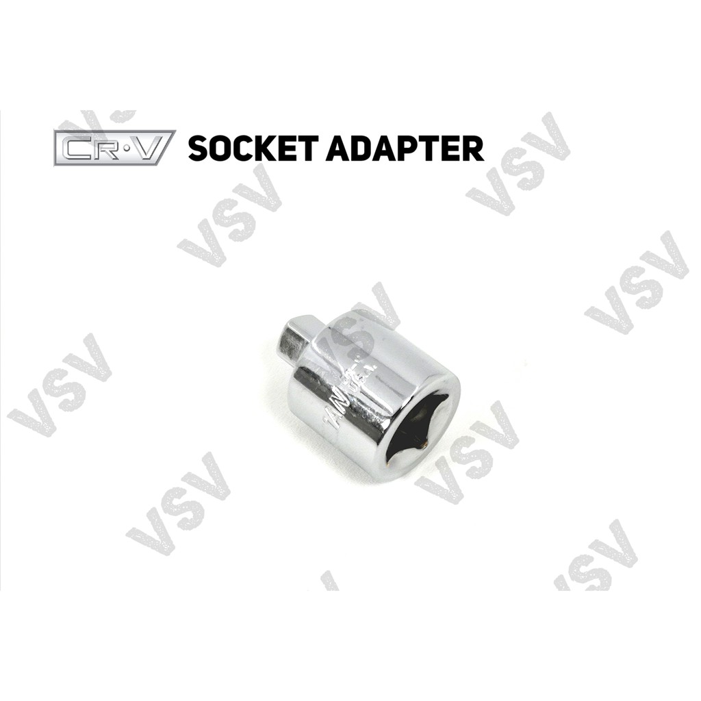 Gestar Socket Adapter 3/8&quot;Fx1/4&quot;M Shock Adaptor Sock Sambungan Sok