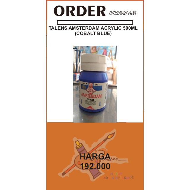

TALENS AMSTERDAM ACRYLIC 500ML (COBALT BLUE)