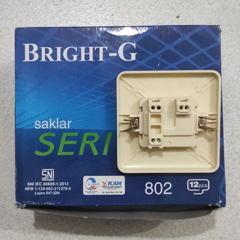 Saklar Seri Lampu BRIGHT-G / BrightG SNI