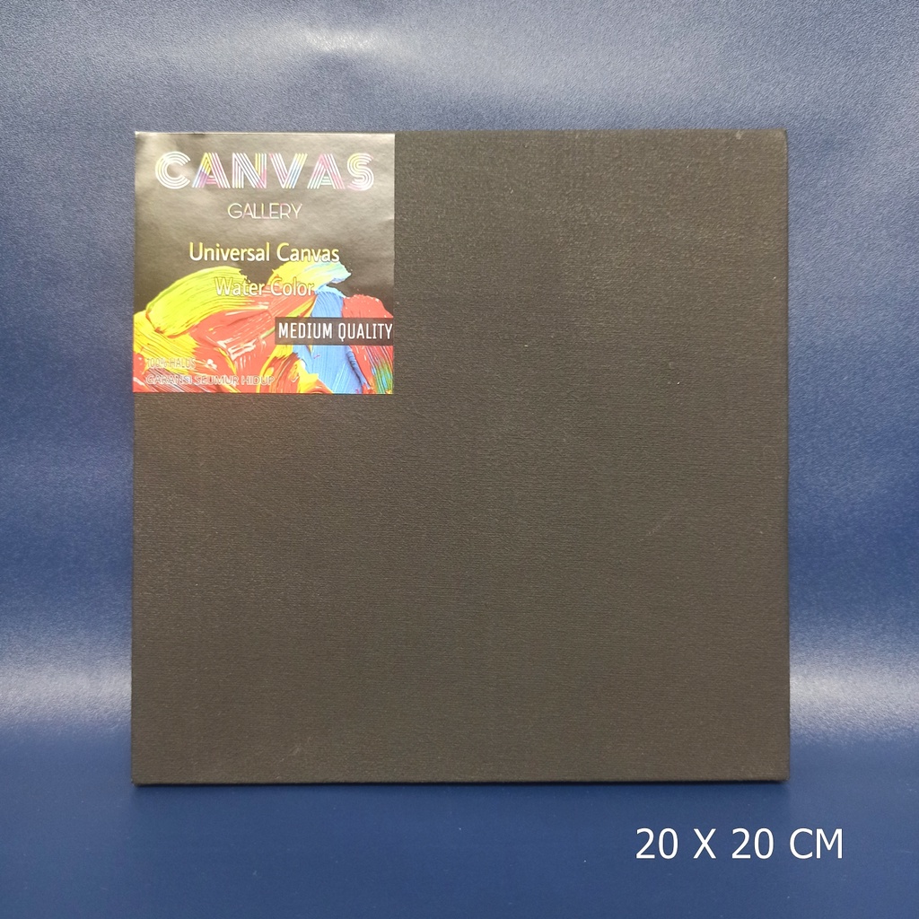 

KANVAS LUKIS 20X20 CM / WATER COLOR CANVAS / BLACK CANVAS / KANVAS / CANVAS - MEDIUM QUALITY