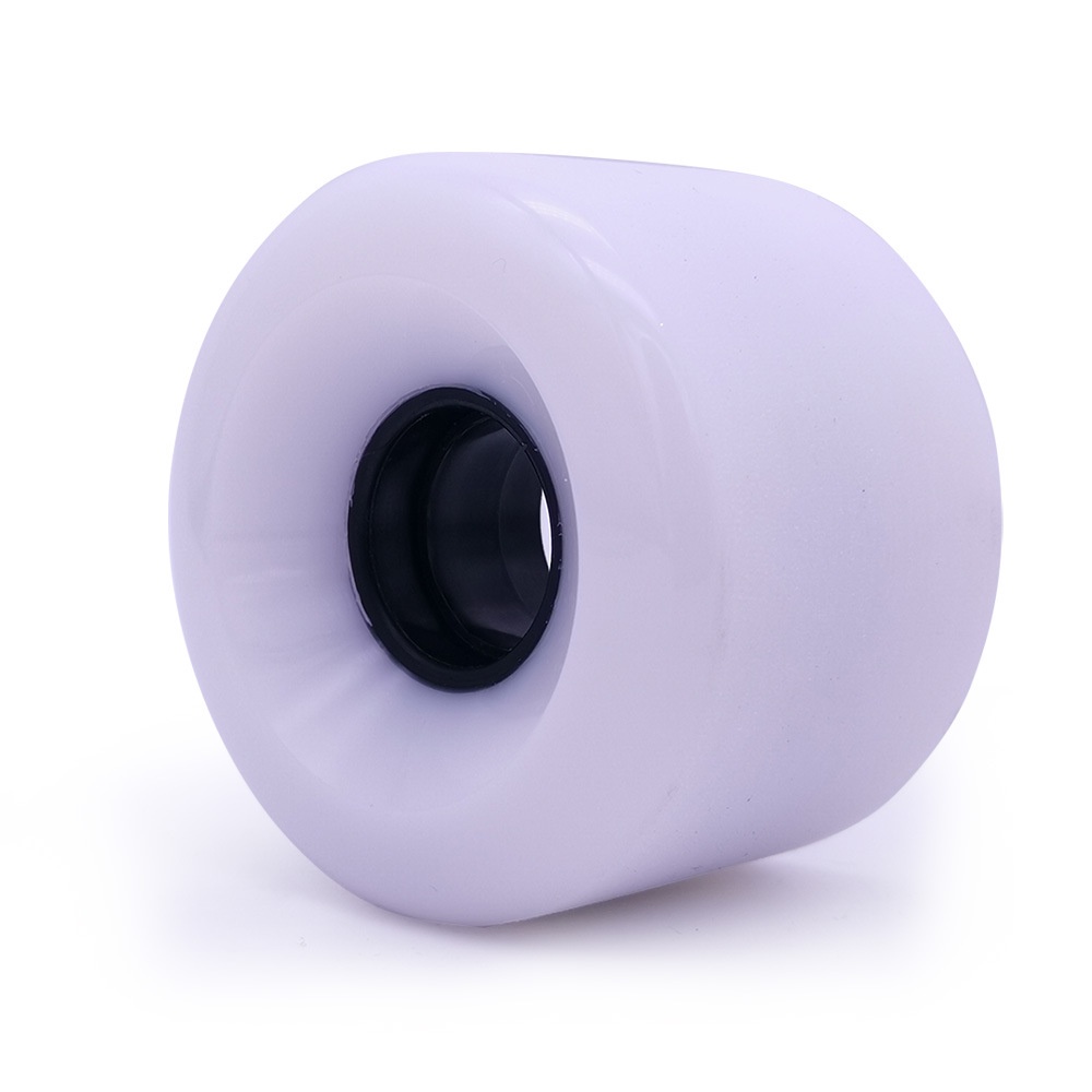 Roda Kemudi Cruise 65x45 Double Alice 80A Bahan PU Frosted Warna-Warni Untuk Skateboard