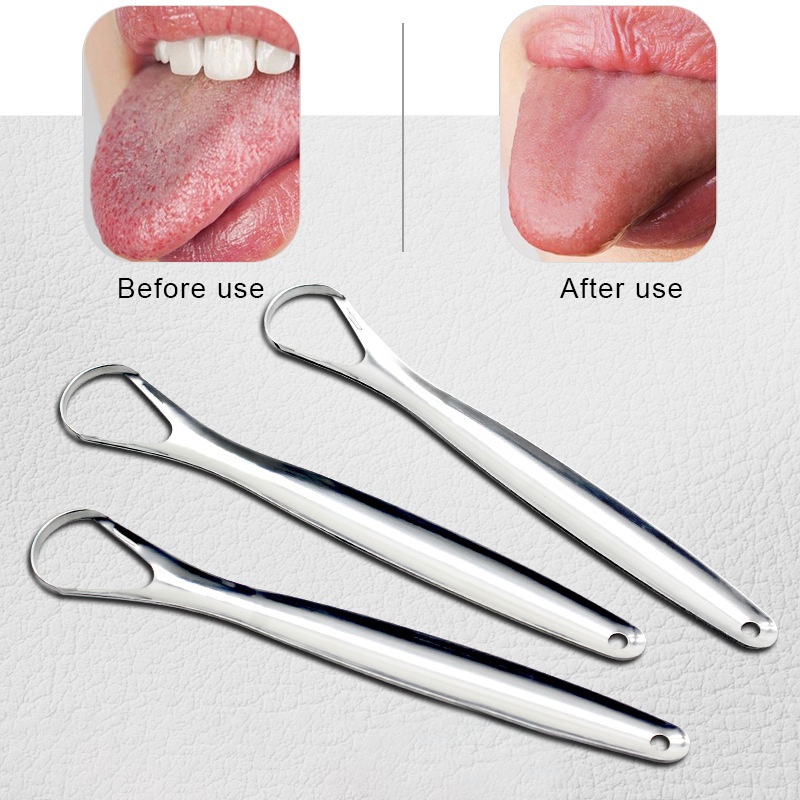 YGRETTE - FourSoft Pembersih Lidah Tongue Oral Scraper Cleaner