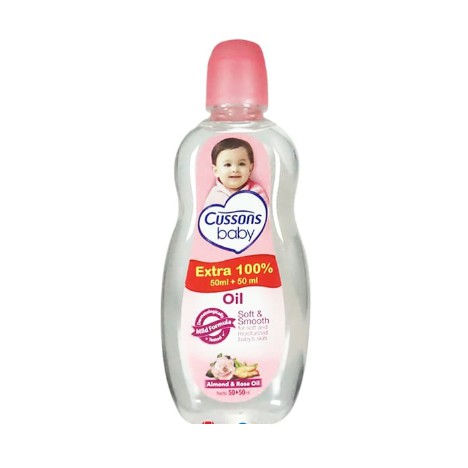 Cussons Baby Oil 100+100ml &amp; 50+50ml