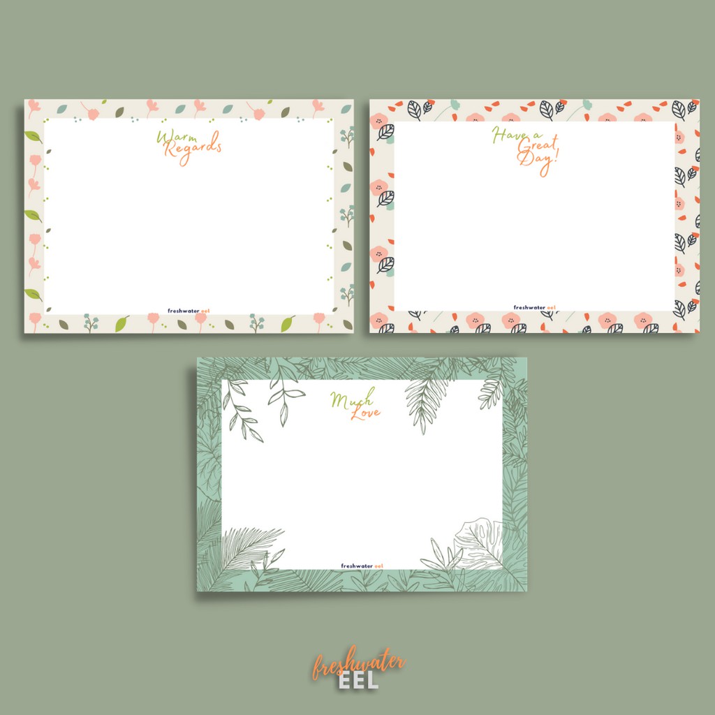 

Garden Greeting Card Kartu Pos Lucu A6