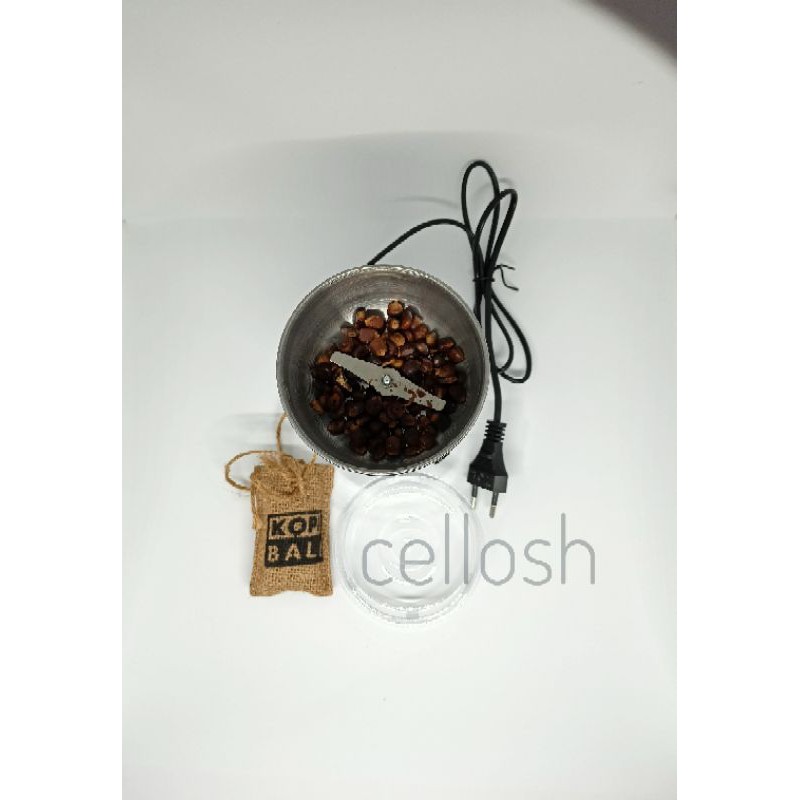 Grinder Kopi Penggiling Kopi Listrik Elektrik Blender Bumbu Penggiling Multifungsi 150W