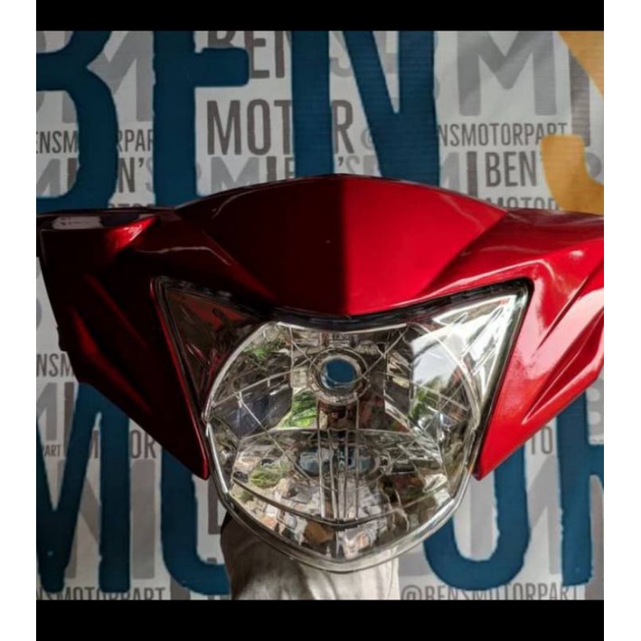 batok depan plus reflektor jupiter mx old merah