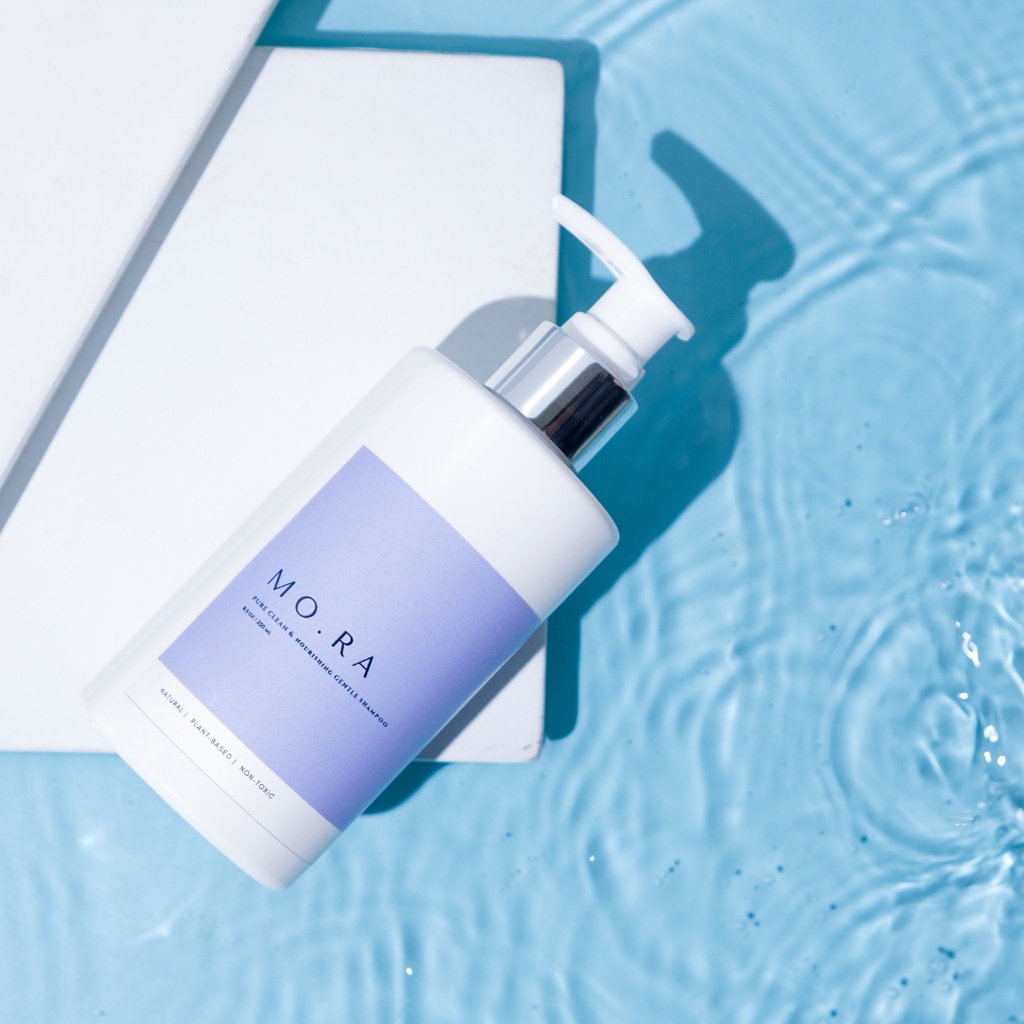 {HAIR CARE} MO.RA PURE CLEAN & NOURISHING GENTLE SHAMPOO / VEGAN SHAMPOO / 2IN1 SHAMPOO / SLS FREE / PARABEN FREE / SILICONES FREE / SAMPO ANTI LEPEK / SAMPO ANTI RONTOK-5