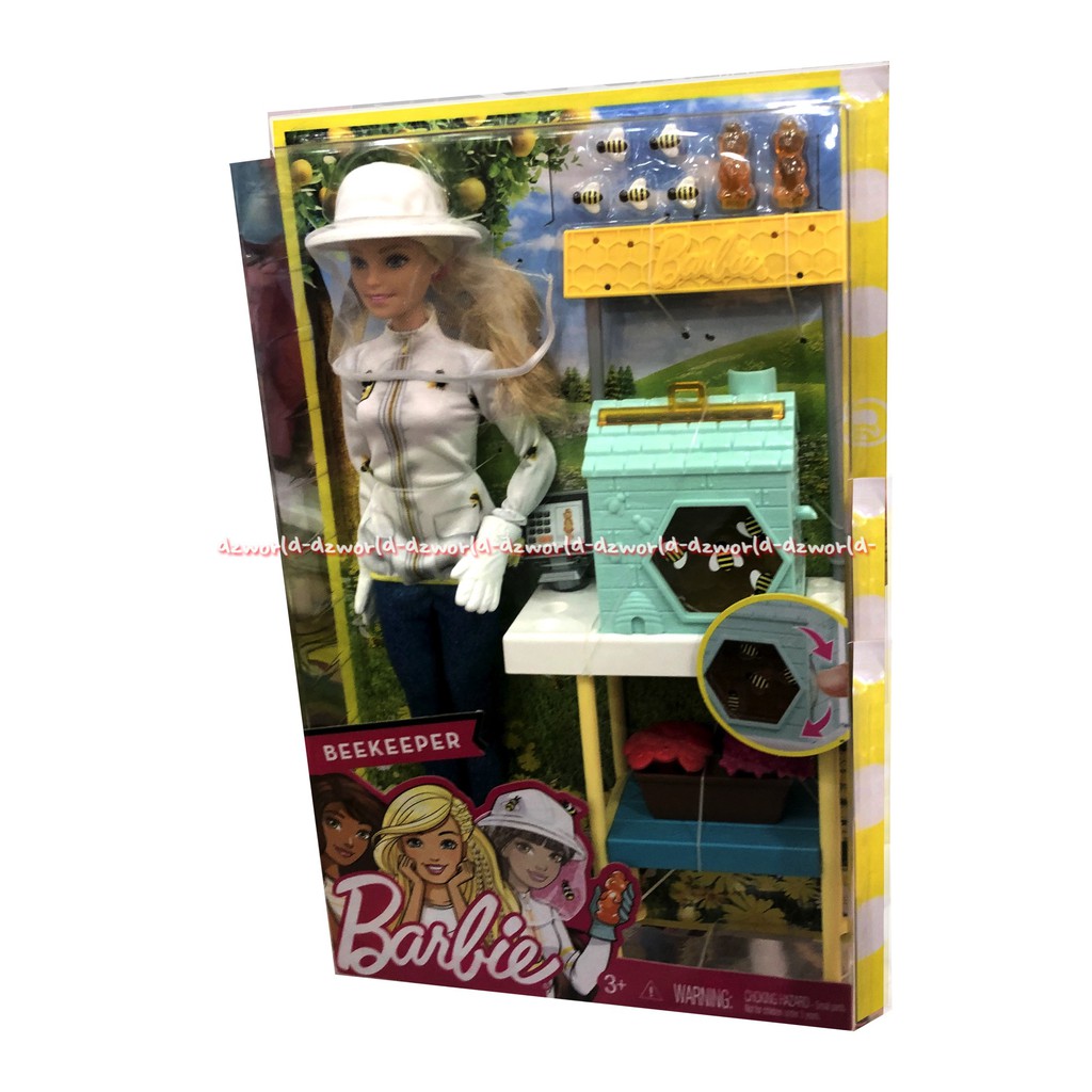 Barbie Beekeeper Boneka Barbie Profesi Bee keeper Petugas Pengambil Madu Bee Barbie Career Doll