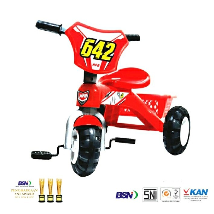 Mainan Anak Sepeda Roda Tiga Bmx Tricyle Shincan SHP NFB 642