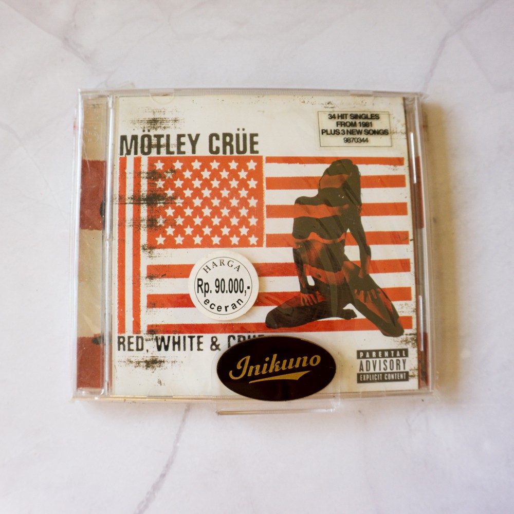 CD Motley Crue - Red, White, & Crue
