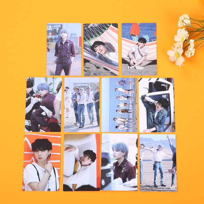 11pcsset Kartu Foto Kpop BTS JK JIMIN JHOPE JIN SUGA