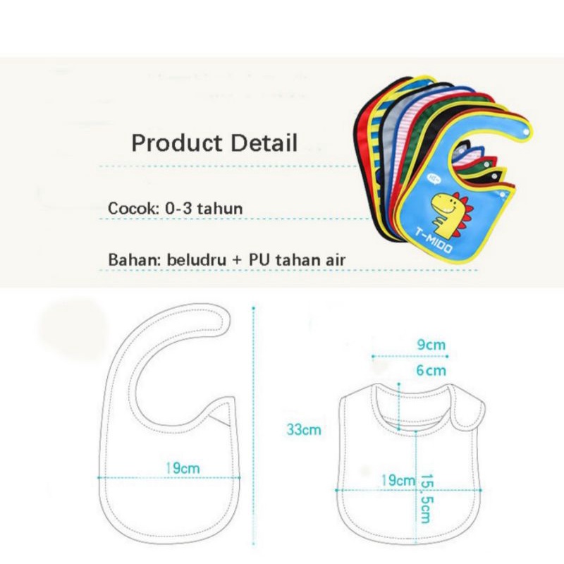 CELEMEK BAYI / SLABBER BABY WATERPROOF