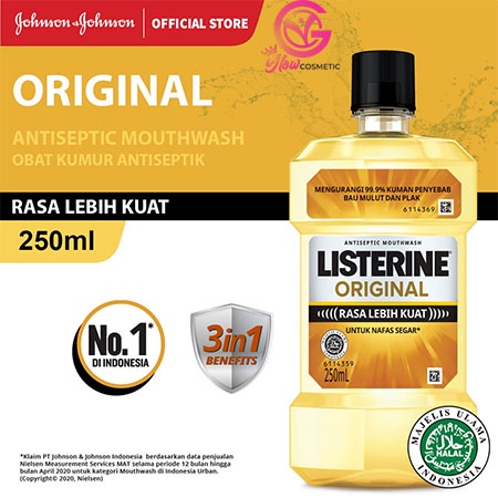 LISTERINE ORIGINAL 250ML