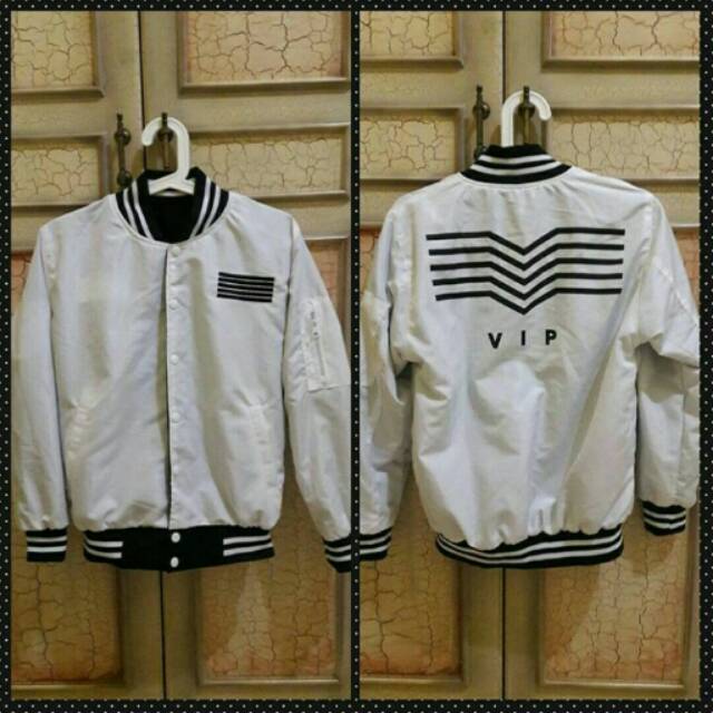 Varsity Bigbang VIP Made - jaket bigbang - jaket Kpop - varsity bigbang