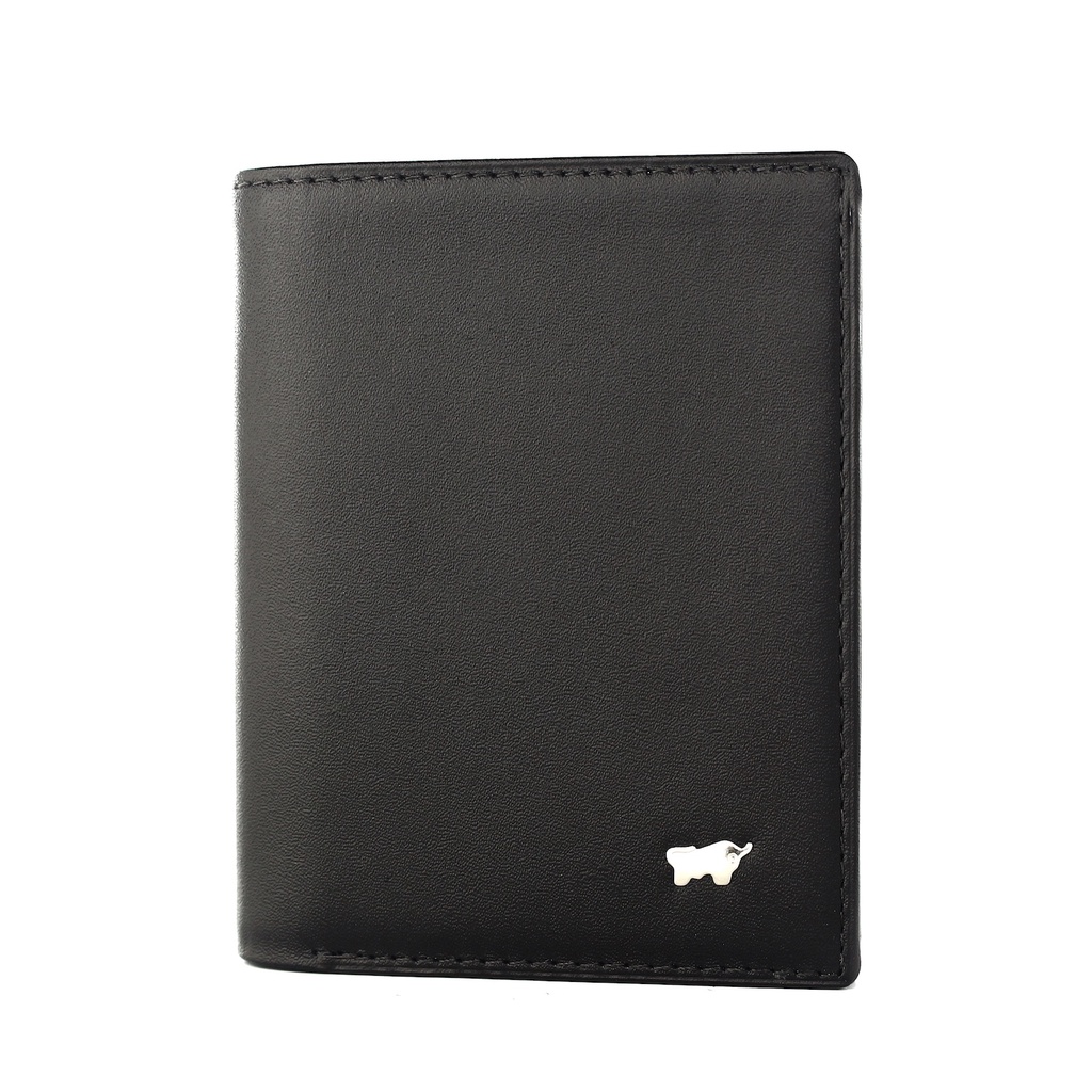 TOKOKOE - Dompet Pria model Berdiri bahan Kulit Premium Dompet Lipat - BB 5101 Black